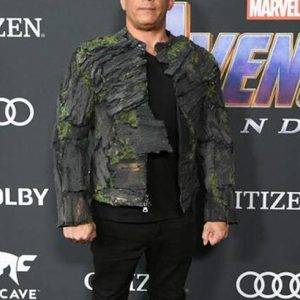 Avengers Endgame Vin Diesel Groot Black And Green Jacket
