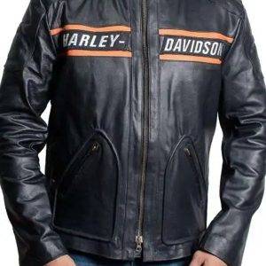 WWE Bill Goldberg Harley Davidson Bikers Jacket (2)