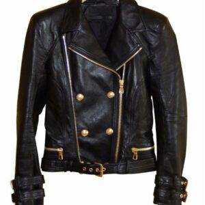 Balmain Leather Jacket Hm
