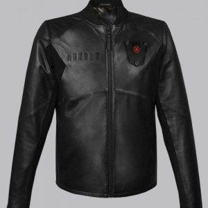 Star Wars Tie Fighter Pilot Black Leather Jacket