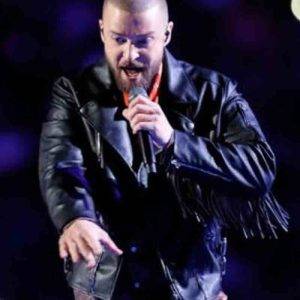 Super Bowl Halftime Justin Timberlakes Leather Jacket