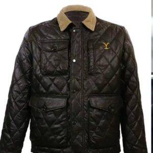 John Dutton Leather Jacket Yellowstone Season 5