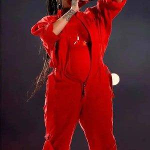 Super Bowl Halftime 2023 Rihanna Jumpsuit