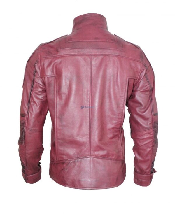 Guardians Of The Galaxy 2 Star Lord Purple Leather Jacket