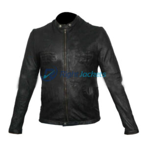 17 Again Zac Efron Oblow Black Leather Jacket