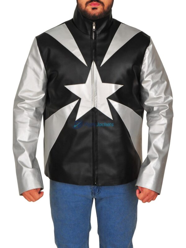 Vanilla Ice Word To Your Mother Black Leather Jacket