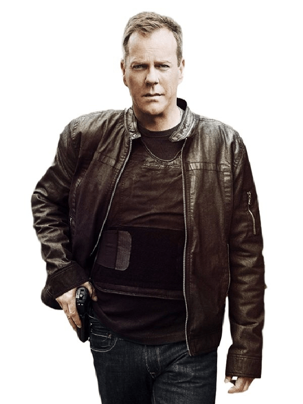 24 Kiefer Sutherland Jack Bauer Leather Jacket 2