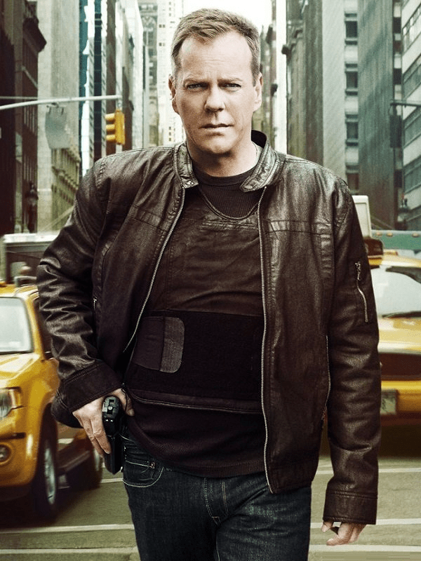24 Kiefer Sutherland Jack Bauer Leathers Jacket