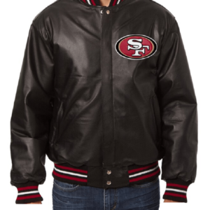 49ers Leather jacket