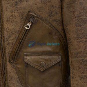 Indiana Jonesy Fortnite Brown Fur Leather Jacket