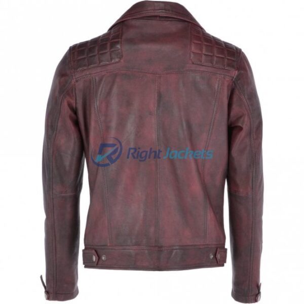 Ashwood Faux Leather Bordeaux Mehroon Jacket