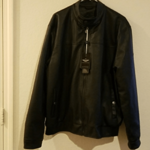 New Made In Italy Black Luxury Leather Jacket