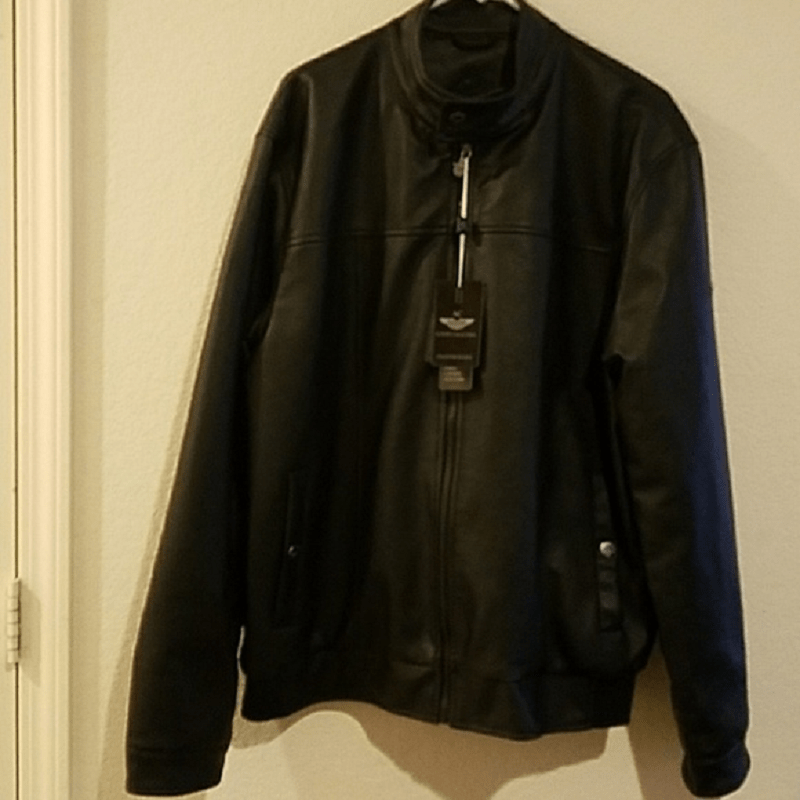 Italian Leather Jacket - Right