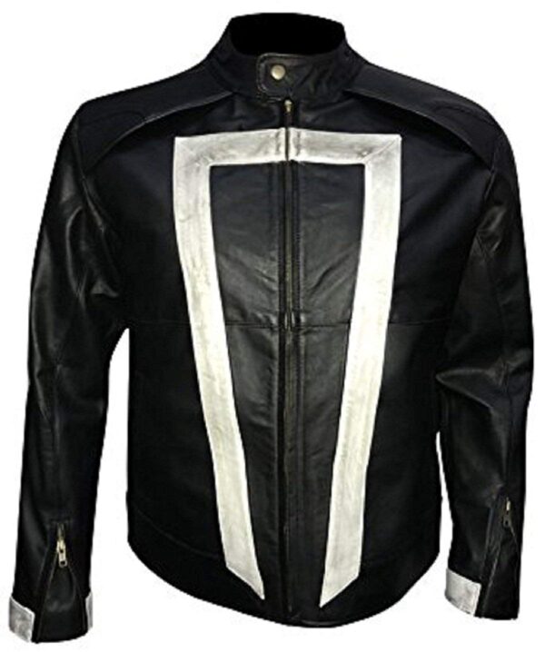 Agents Shield Robbie Synthetic Leather Jacket