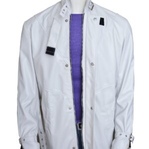 Aiden Pearce Watch Dogs White Leather Coat