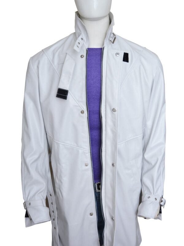 Aiden Pearce Watch Dogs White Leather Coat