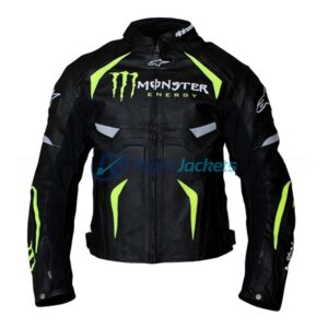 Alpinestars Monster Energy Scream Leather Jacket
