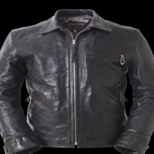 American Clothing Horsehide Black Californian Leather Jacket