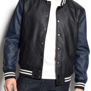 American Rag Varsity Latterman Leather Jacket