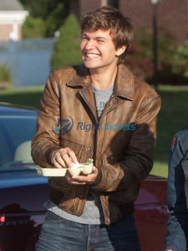 Ansel Elgort The Fault IN Our Stars Gus Brown Jacket