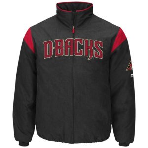 Arizona Diamondbacks Majestic Black On Field Jacket