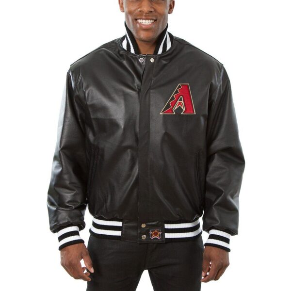 Arizona Diamondbacks Baseball Leather Jacket