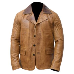 Arthur Morgan Redemption Asymmetrical Leather Jacket