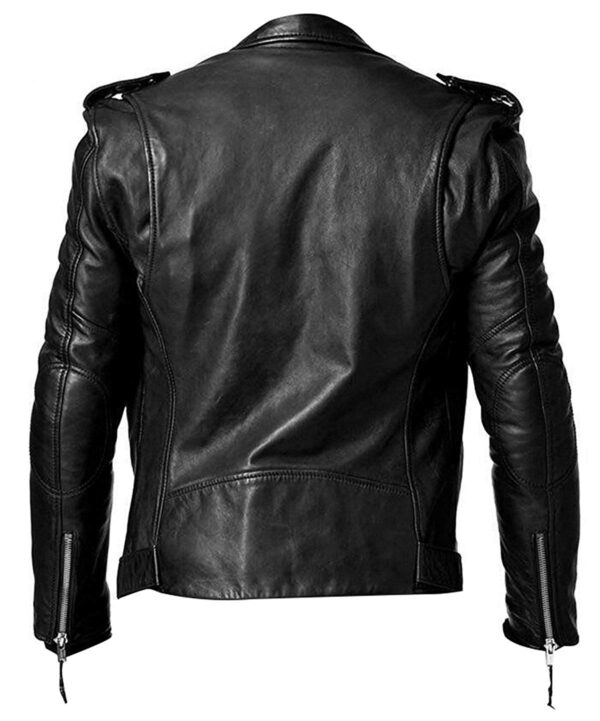 Asymmetrical Bikers Blazer Soft Leather Jacket