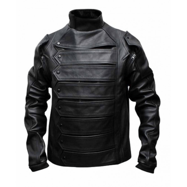 Avengers Infitnity Detachable Sleeves Leather Jacket