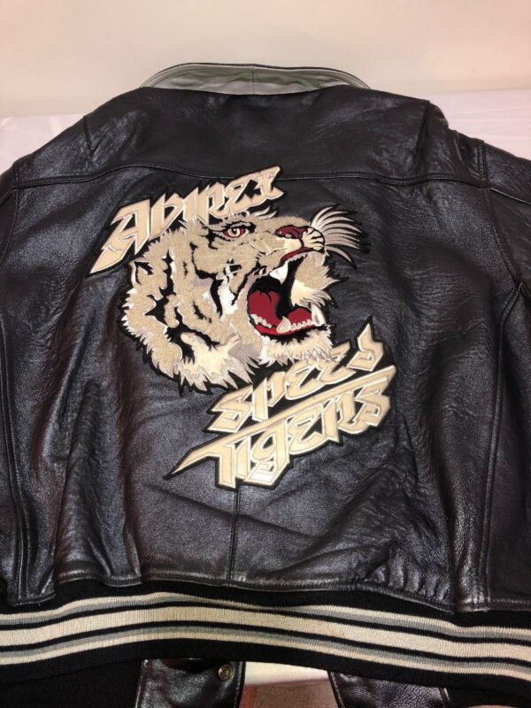Avirex USA Vintage Varsity Speed Tigers Leather Jackets