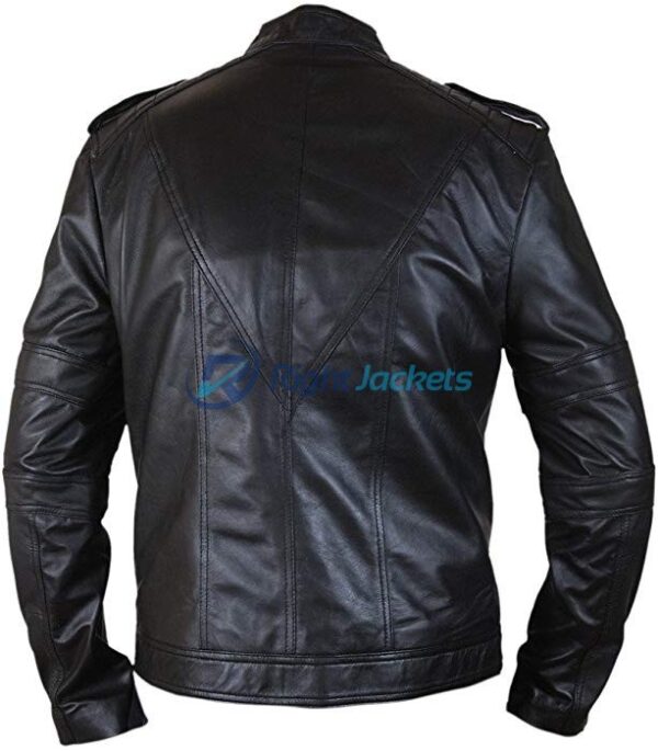 Batman Beyond Arkham Knight Black Costume Leather Jacket