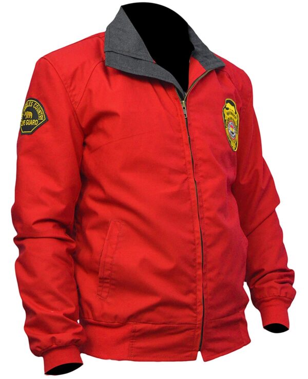 Baywatch Lifeguard Bomber Cotton Jacket