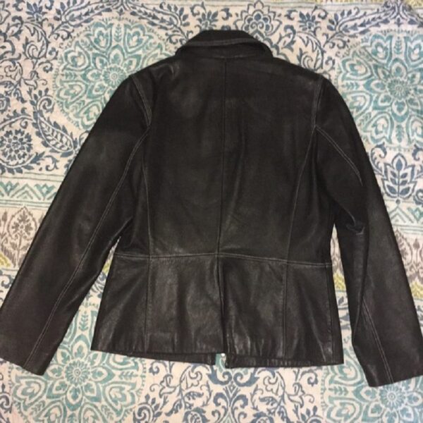 Bill Blass Black Leather Jackets