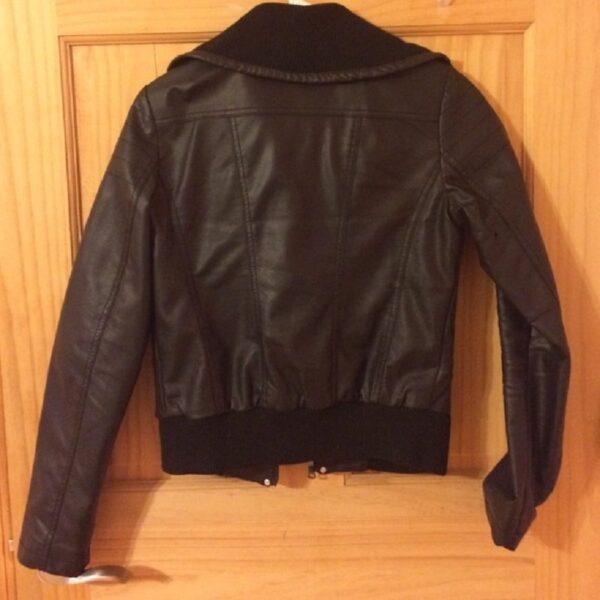 Black Xhilaration Leather Jackets