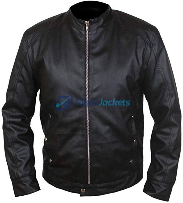 Bradley Cooper Limitless Eddie Morra Black Leather Jacket