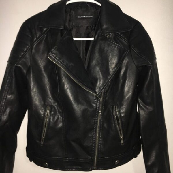 Brandy Melville Black Leathers Jackets