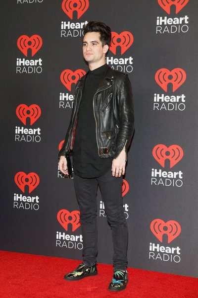 Singer Brendon Urie Black Leather Jackets