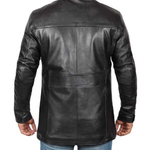 Bristol Genuine Black Leather Jacket