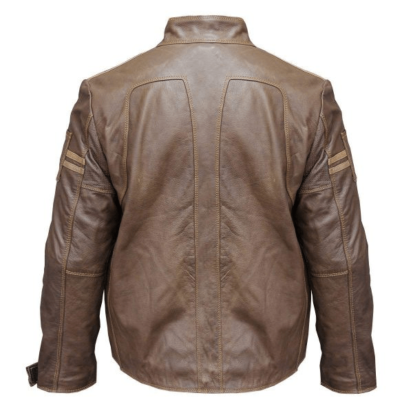 Cafe Racer Welding Moto Style Brown Distressed Vintage Leather Jackets