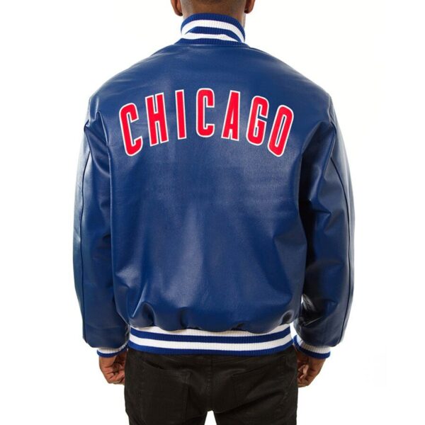 Chicago Cubs Baseball Leather Jacket