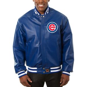 Chicago Cubs Baseball Leather Jacket