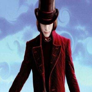 Chocolate Factory Johnny Depp Red Coat