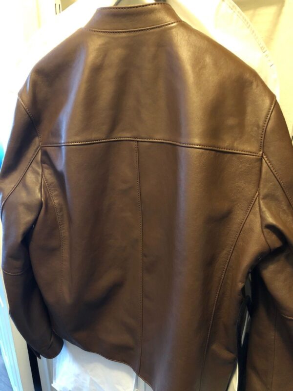 Coach Mens Browns Leather Jacket