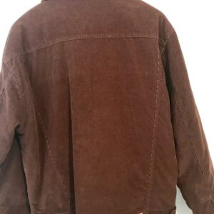 Corduroy Brown Shearling Jacket