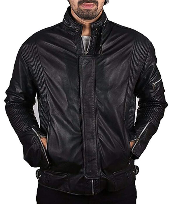 Daft Punk Black Leather Jackets