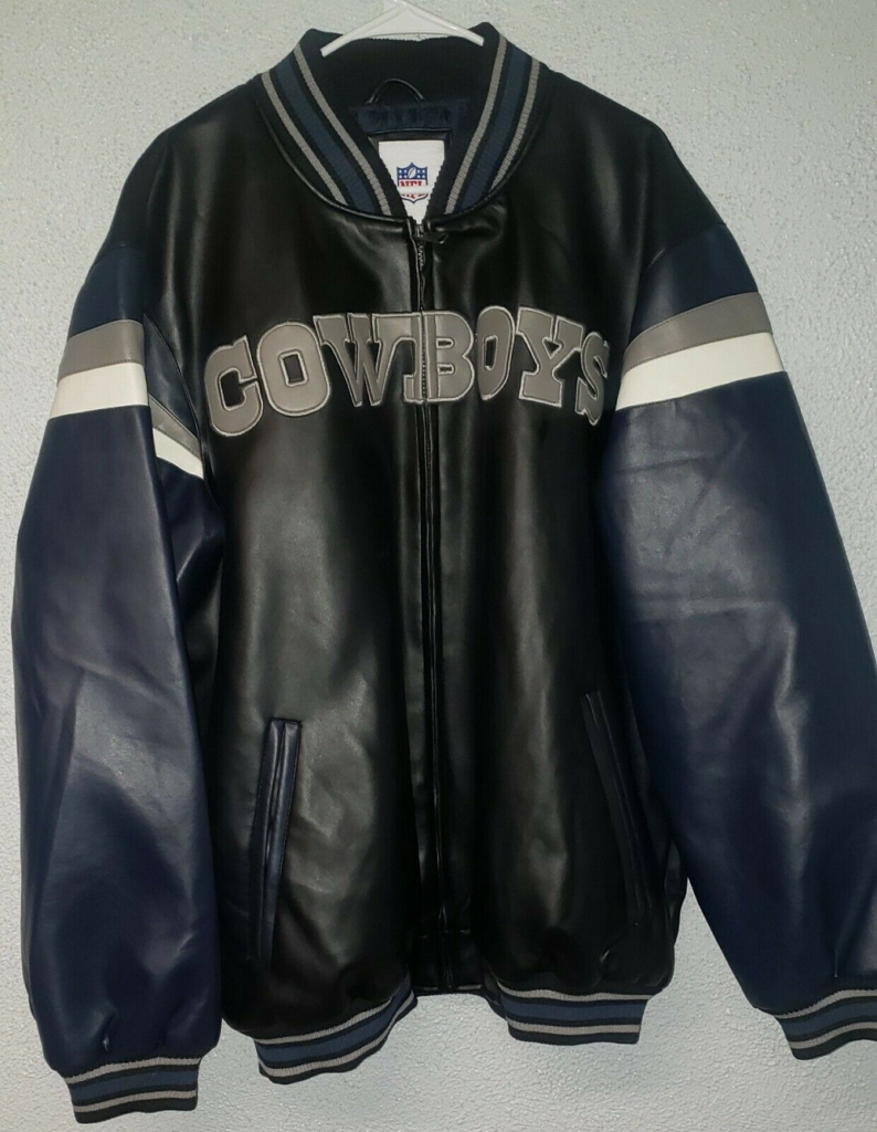 dallas cowboy leather jacket