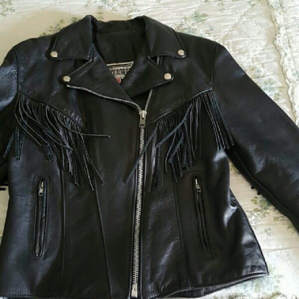 Dallas Fringed Riding Leather Jacket