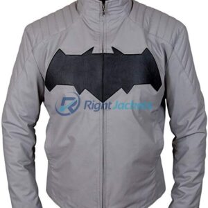Batman Dawn Of Justice Arkham Knight Gray Leather Jacket