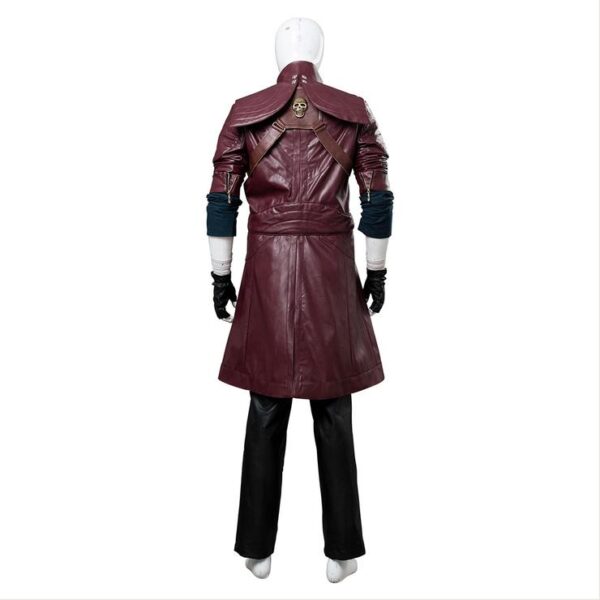 Devil May Crys Dante Aged Leather Coat