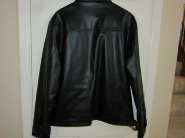 EA Collection Leather Jacket